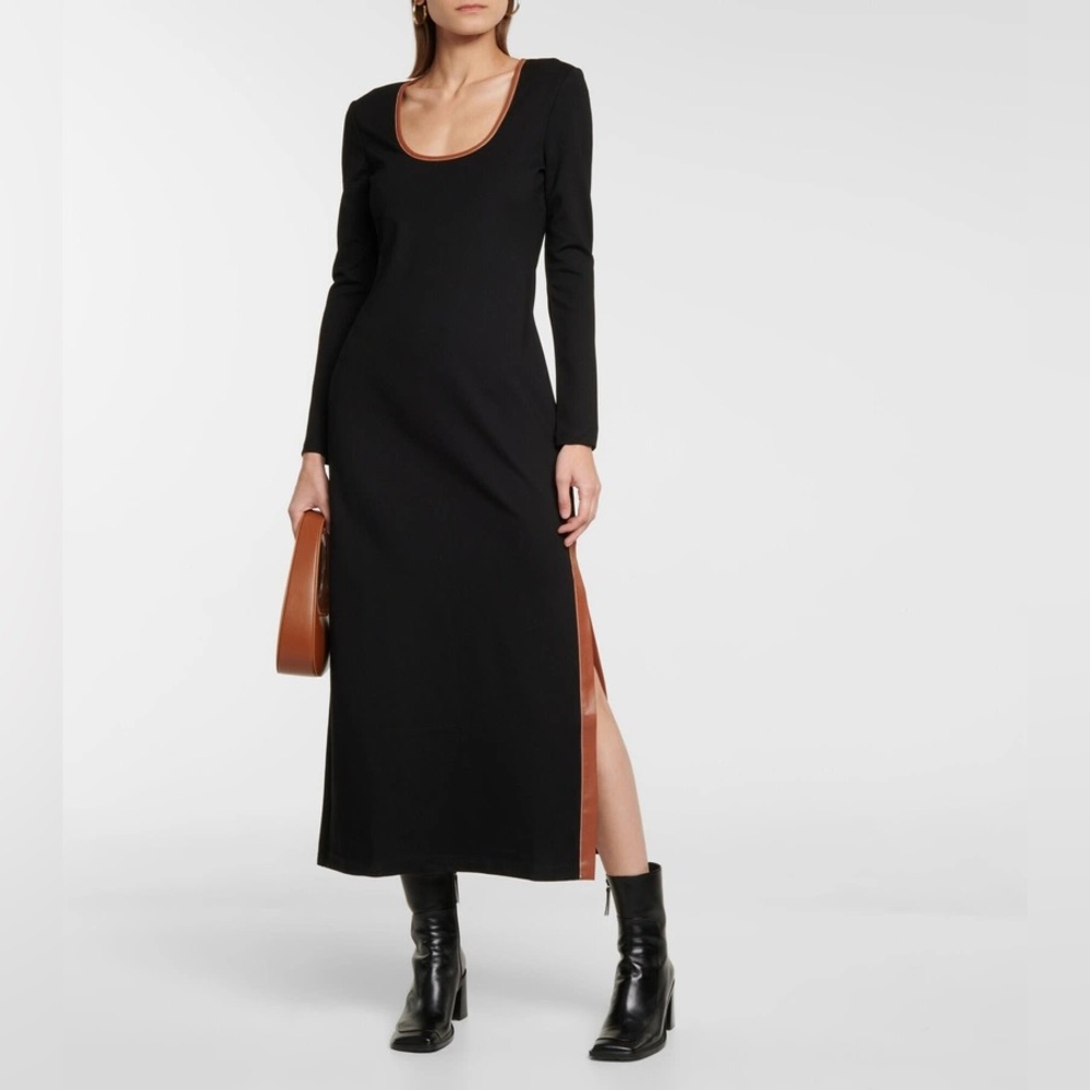 Staud - Joint jersey midi dress